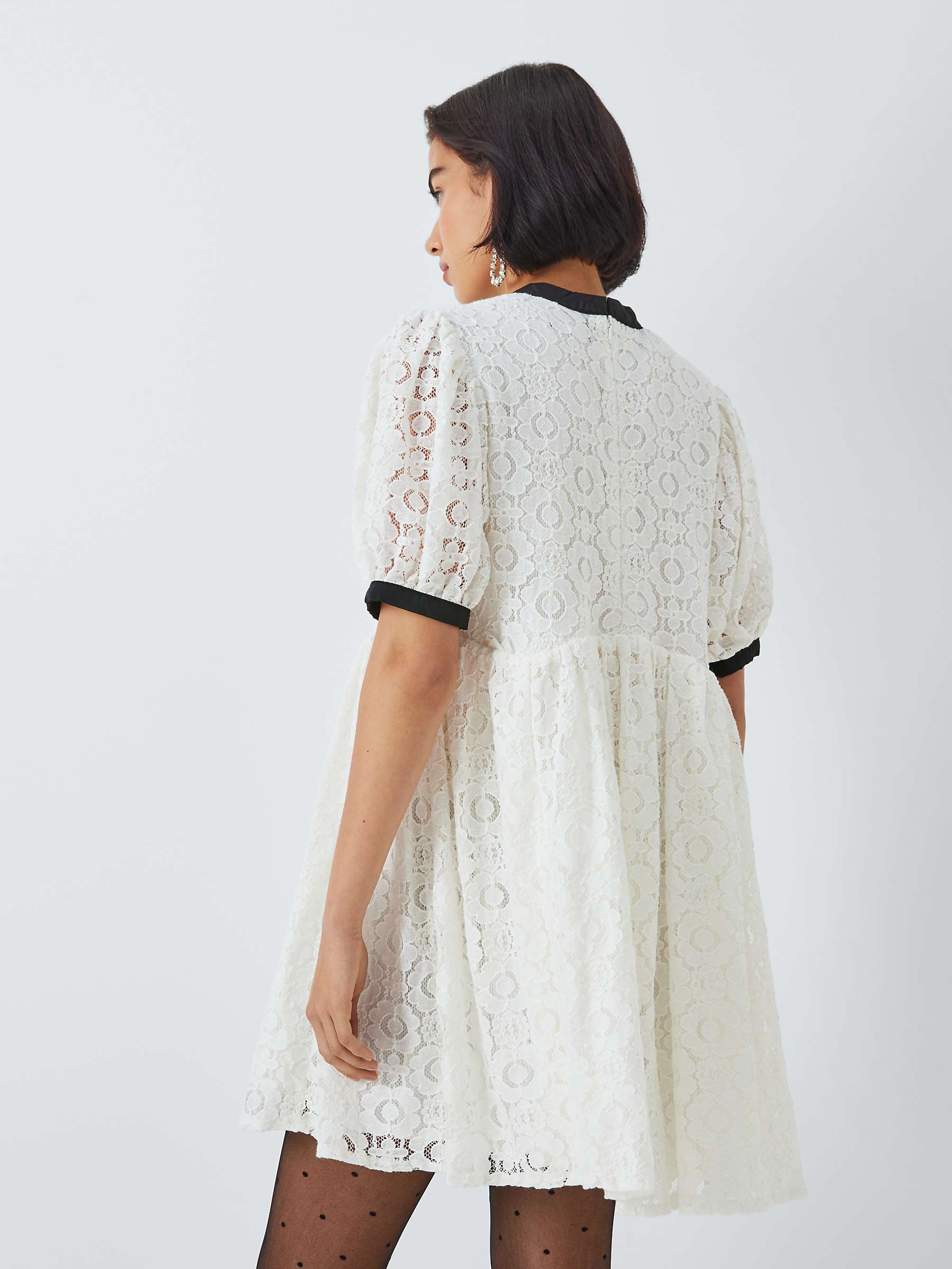 Buy Sister Jane Vanilla Lace Mini Dress, White Online at johnlewis.com