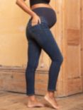 Seraphine Kai Skinny Maternity Jeans, Indigo