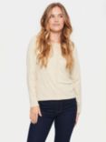 Saint Tropez Mila Round Neck Cardigan