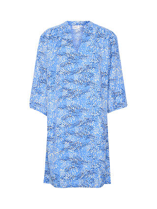 Saint Tropez Dacia Leopard Print Dress, Ultramarine 