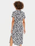 Saint Tropez Blanca Abstract Print Midi Shirt Dress, Night Sky, Night Sky