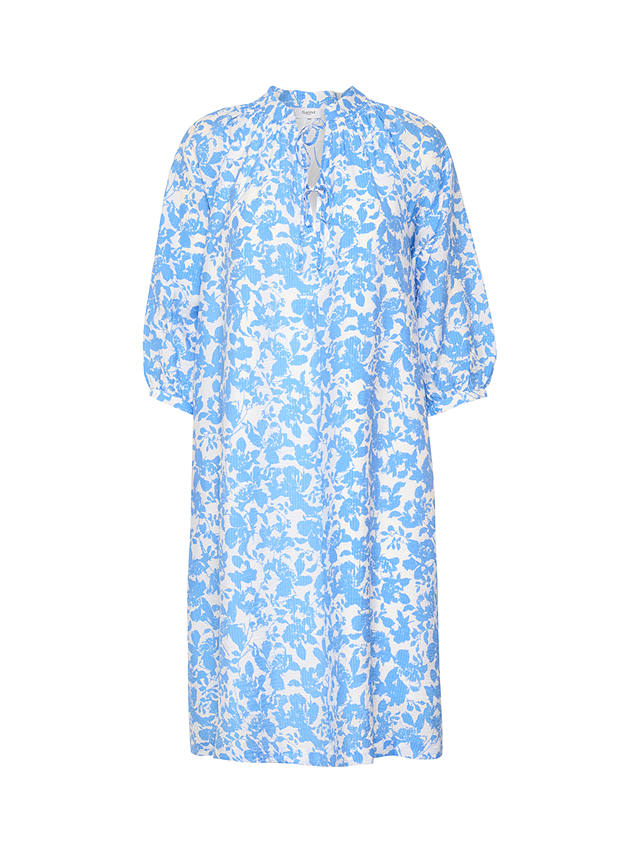 Saint Tropez Daphne Abstract Floral Print Slip Dress, Ultramarine