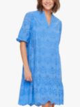 Saint Tropez Geleksa Broderie Anglaise Cotton Dress, Ultramarine