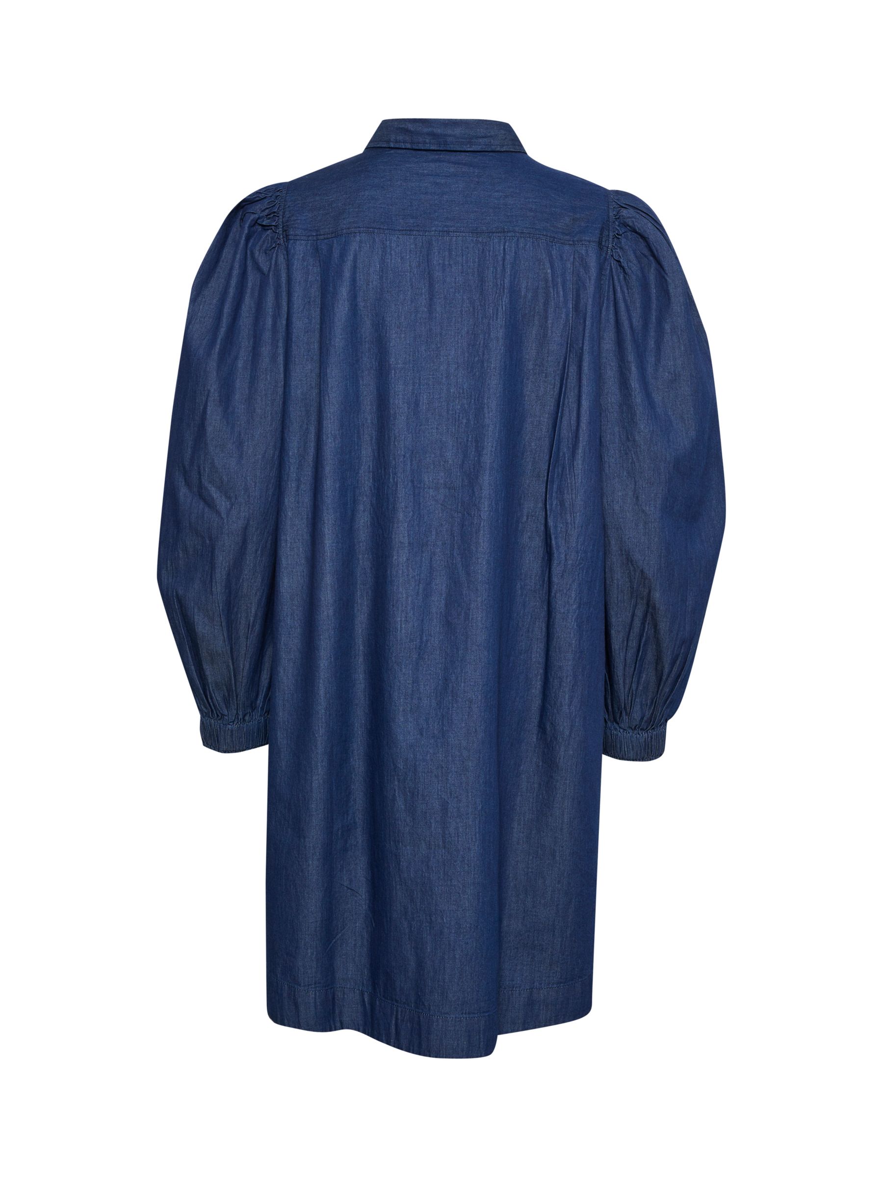 Buy Saint Tropez Doreen Denim Shirt Dress, Patriot Blue Online at johnlewis.com