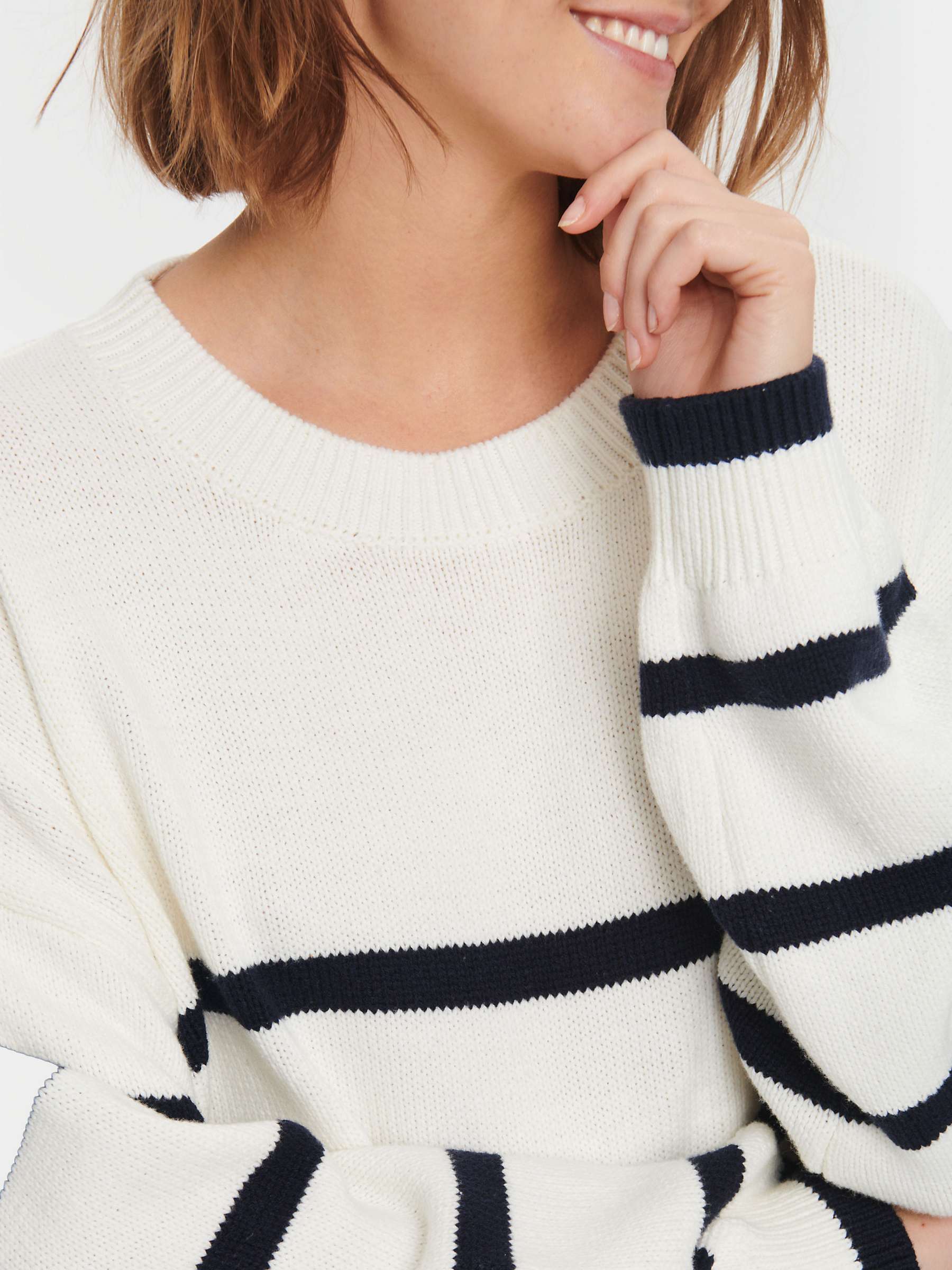 Buy Saint Tropez Terna Relaxed Striped Jumper Online at johnlewis.com