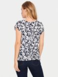 Saint Tropez Blanca Adele Abstract Print Blouse, Night Sky