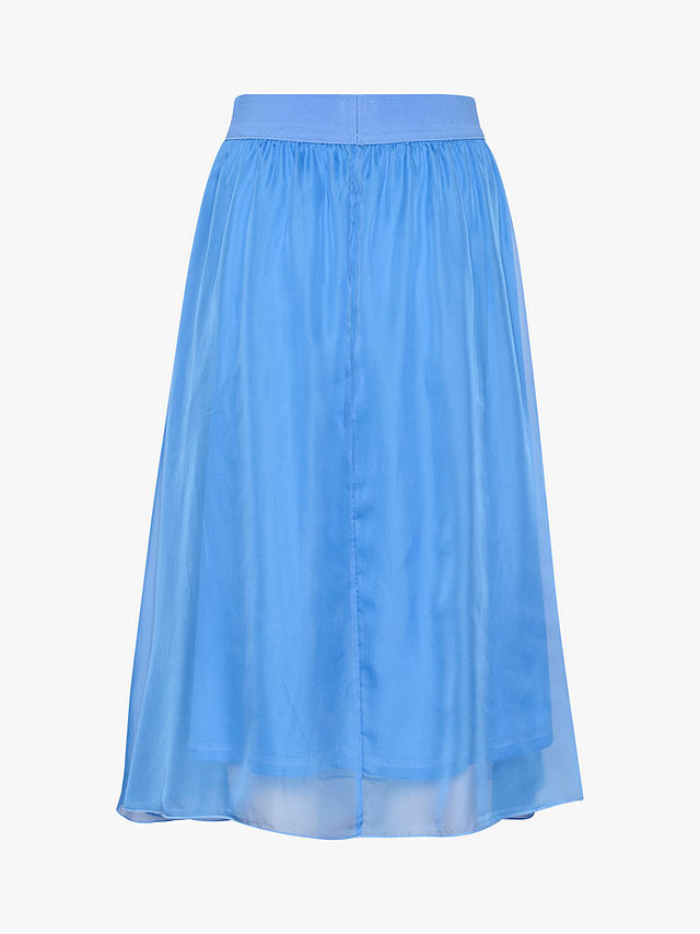 Saint Tropez Coral Midi Chiffon Skirt, Ultramarine