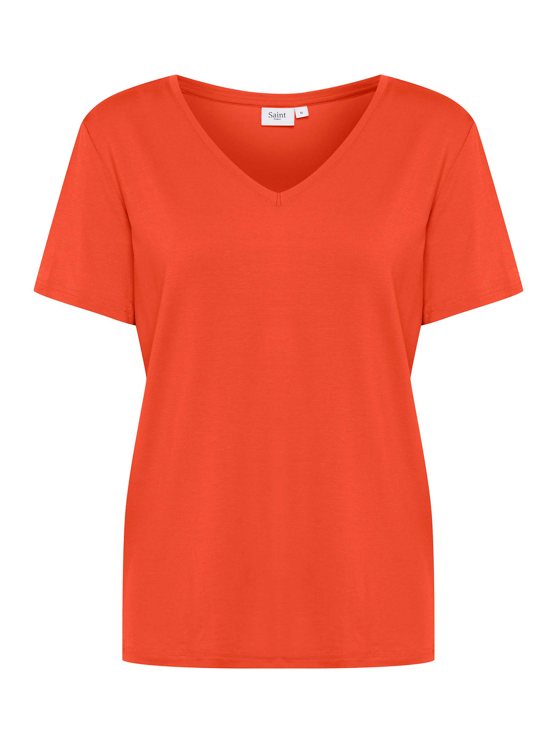 Buy Saint Tropez Adelia V Neck T-Shirt Online at johnlewis.com