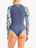 Billabong Long Sleeve One-Piece Swimsuit, Indigo Ocean