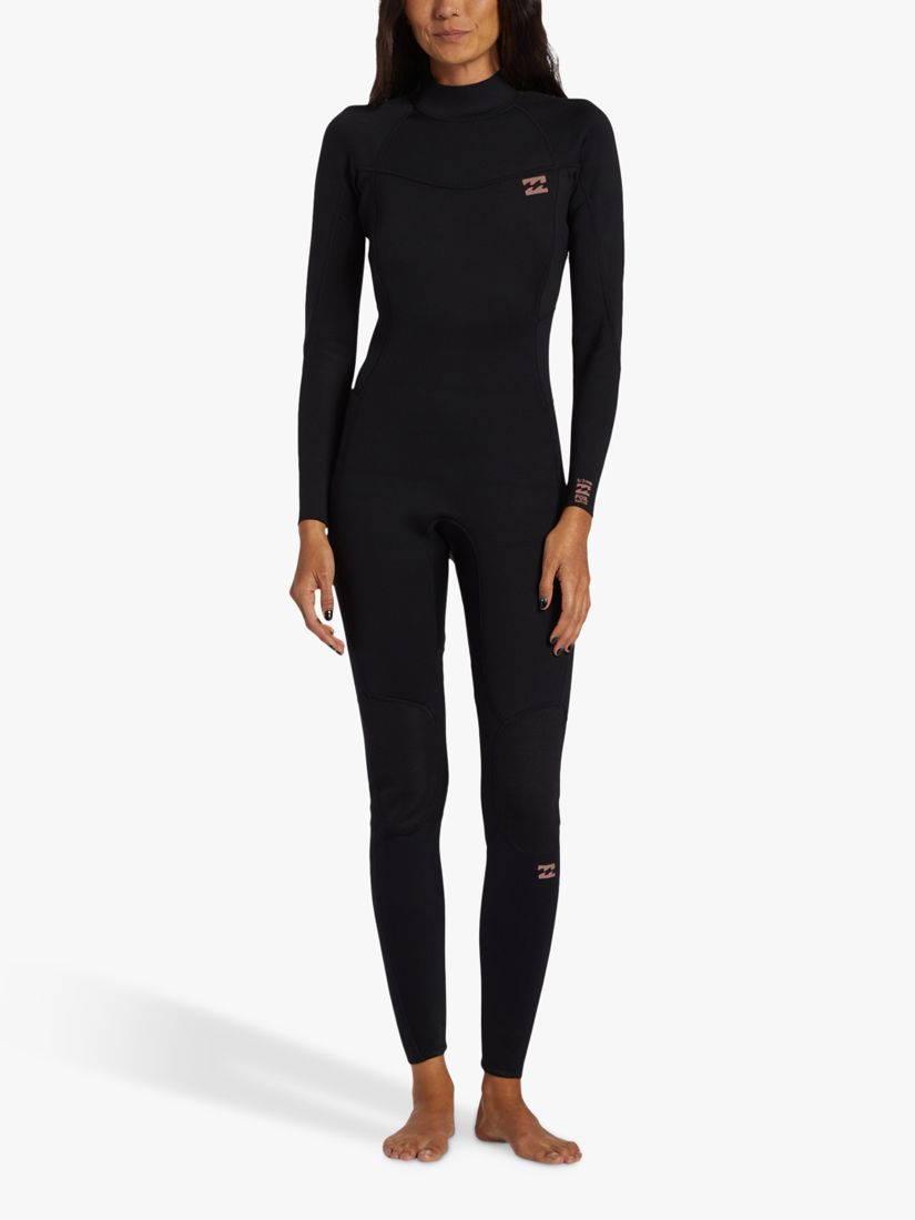 Billabong Long Sleeve Back Zip Wetsuit, Black, 8