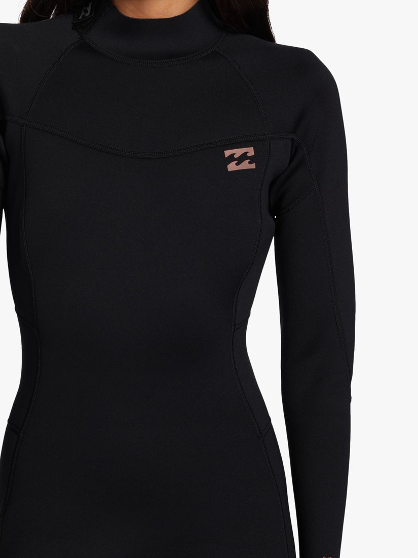 Buy Billabong Long Sleeve Back Zip Wetsuit, Black Online at johnlewis.com