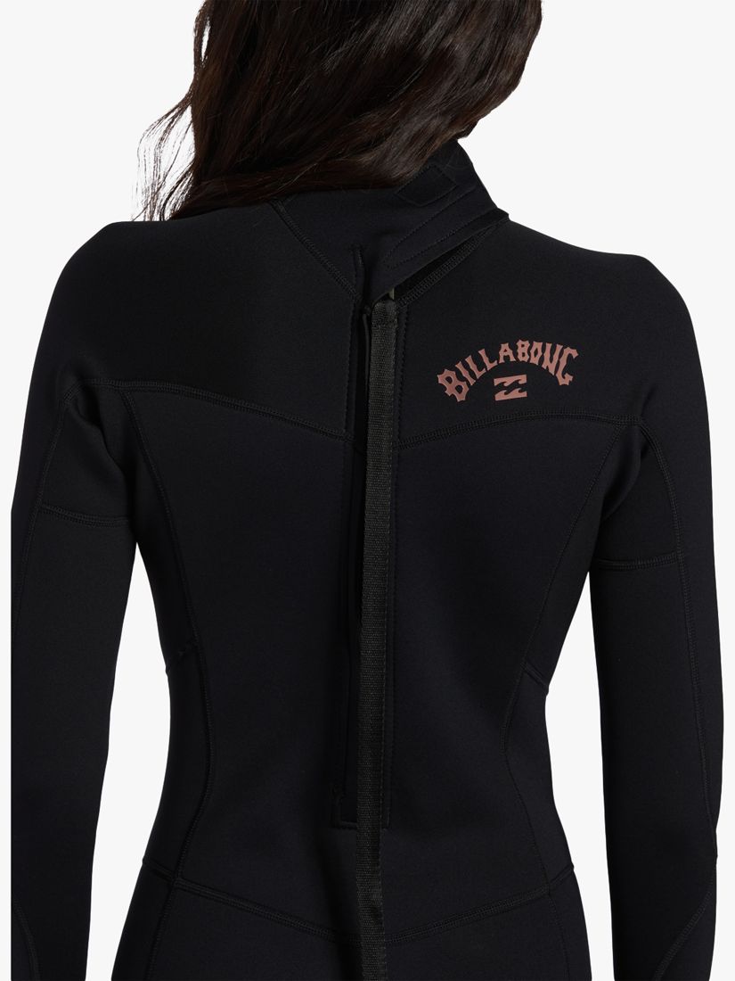 Buy Billabong Long Sleeve Back Zip Wetsuit, Black Online at johnlewis.com
