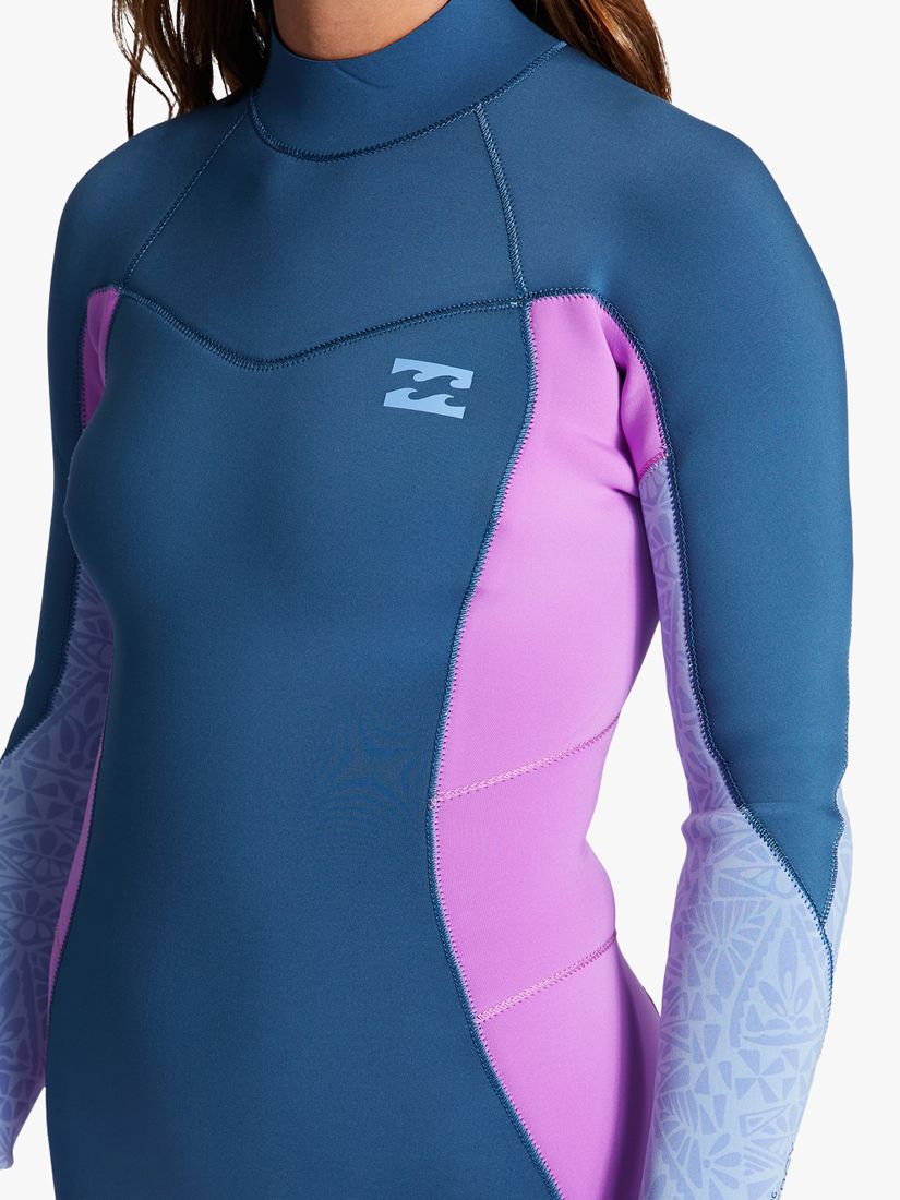 Buy Billabong Long Sleeve Back Zip Wetsuit, Deep Sea Online at johnlewis.com