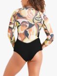 Billabong Long Sleeve One-Piece Swimsuit, Hidden Palms