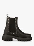 SHOE THE BEAR Posey Leather Stud Chelsea Boots, Black