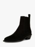 SHOE THE BEAR Nanna West Suede Chelsea Boots, Black