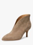 SHOE THE BEAR Valentine Suede Low Cut Ankle Boots, Taupe