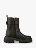 SHOE THE BEAR Posey Leather Biker Boots, Black