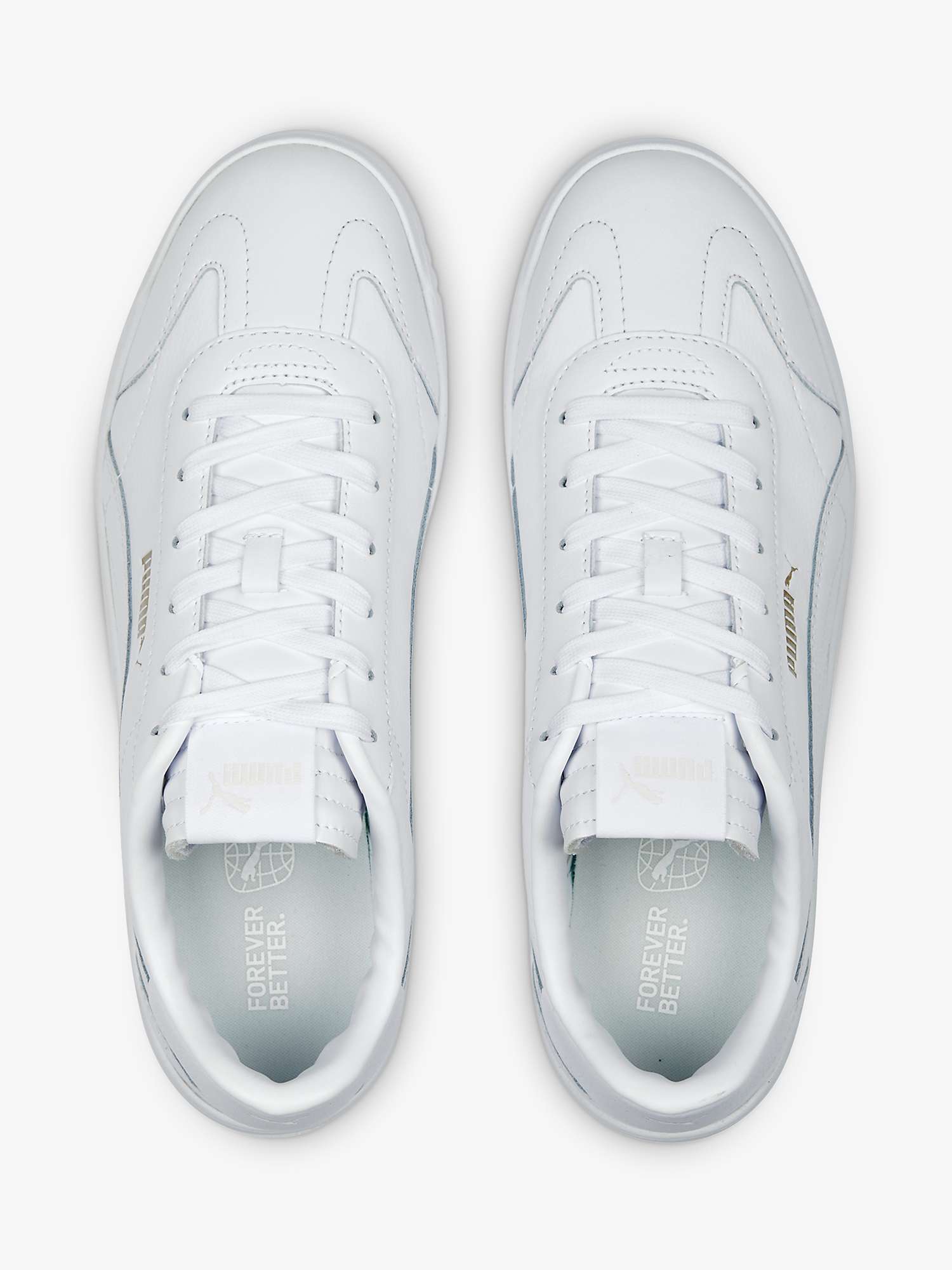 Buy PUMA Club 5v5 Leather Lace Up Trainers Online at johnlewis.com