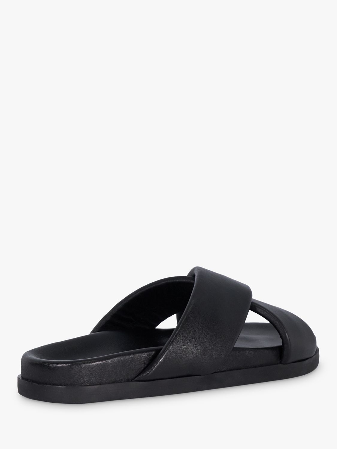 Buy Dune Isaacs Leather Cross Strap Sandals Online at johnlewis.com