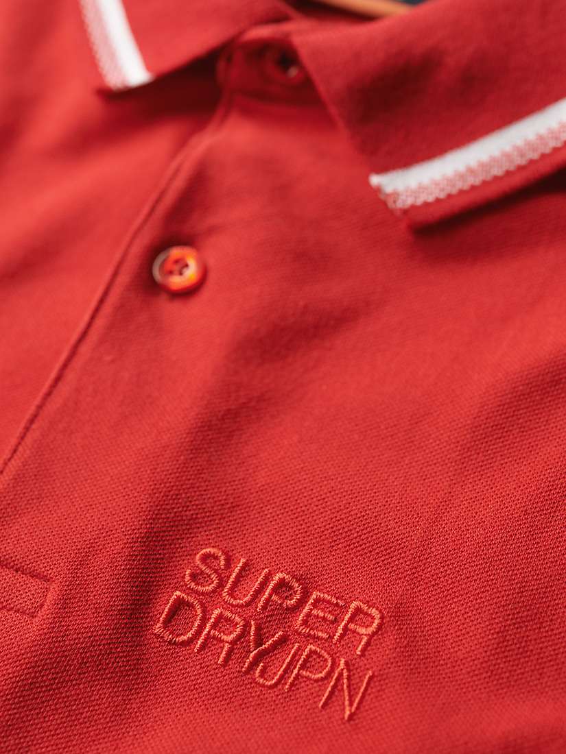 Buy Superdry Sportswear Tipped Polo Shirt Online at johnlewis.com