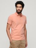 Superdry Jersey Polo Shirt, Pink