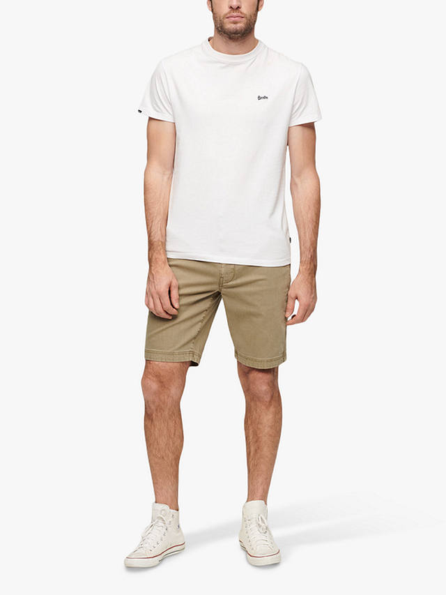 Superdry Officer Chino Shorts, Sage