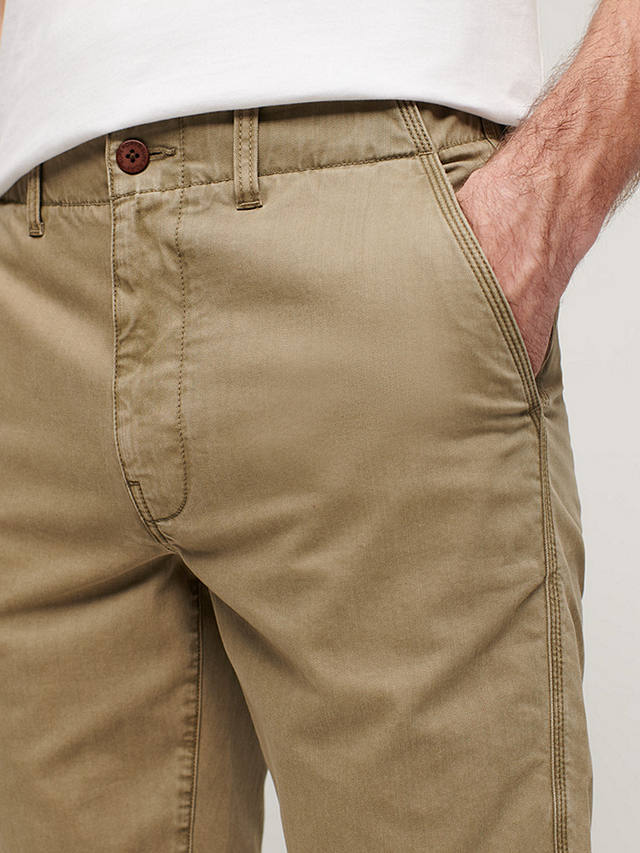 Superdry Officer Chino Shorts, Sage