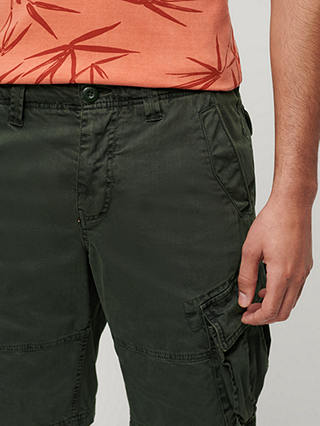 Superdry Core Cargo Shorts, Olive Green