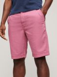 Superdry Officer Chino Shorts, Washed Pink