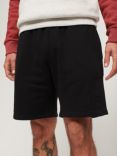 Superdry Sportswear Embossed Loose Shorts, Black