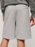 Superdry Essential Logo Jersey Shorts, Glacier Grey Marl