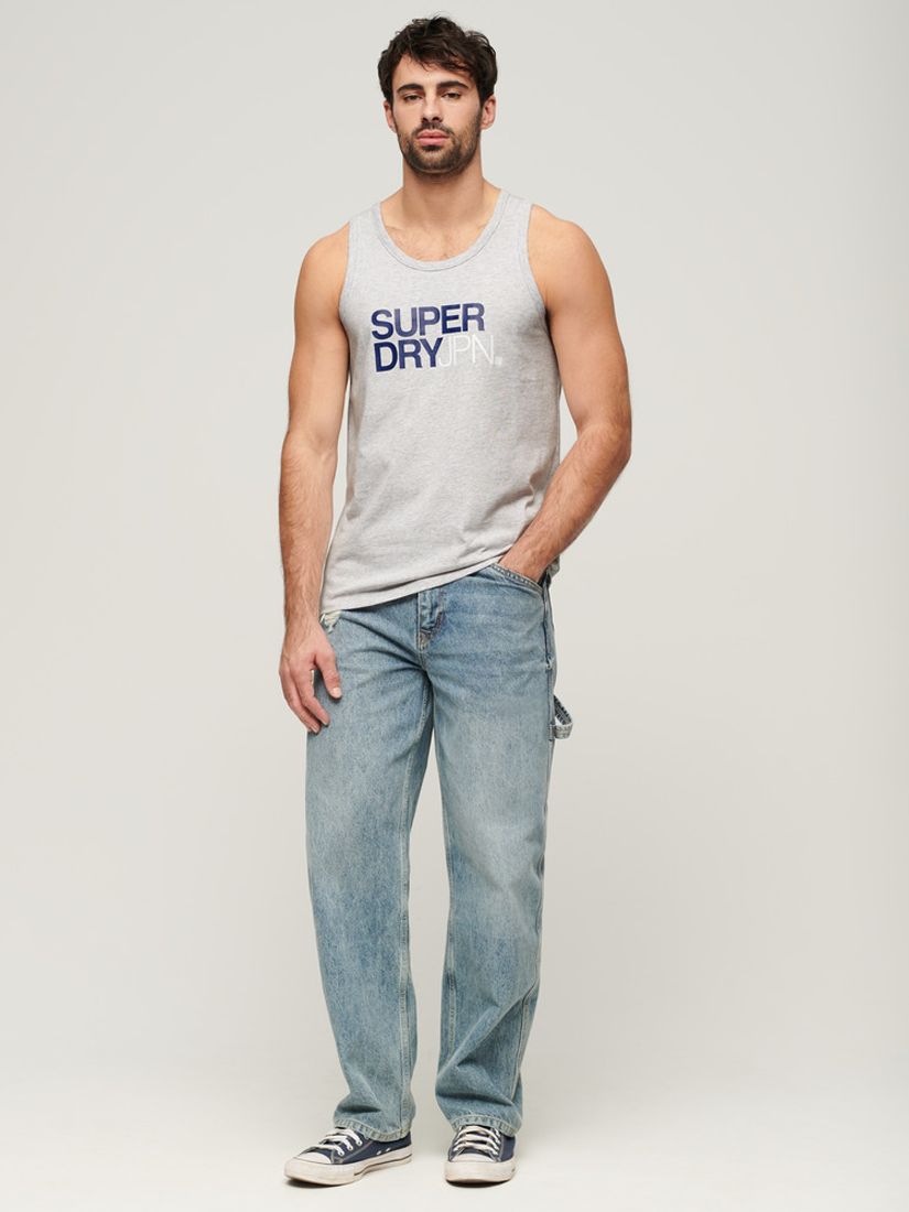 Buy Superdry Sportswear Relaxed Vest Top Online at johnlewis.com