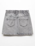 Mango Kids' Cindy Paperbag Denim Mini Skirt