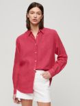 Superdry Casual Linen Boyfriend Shirt