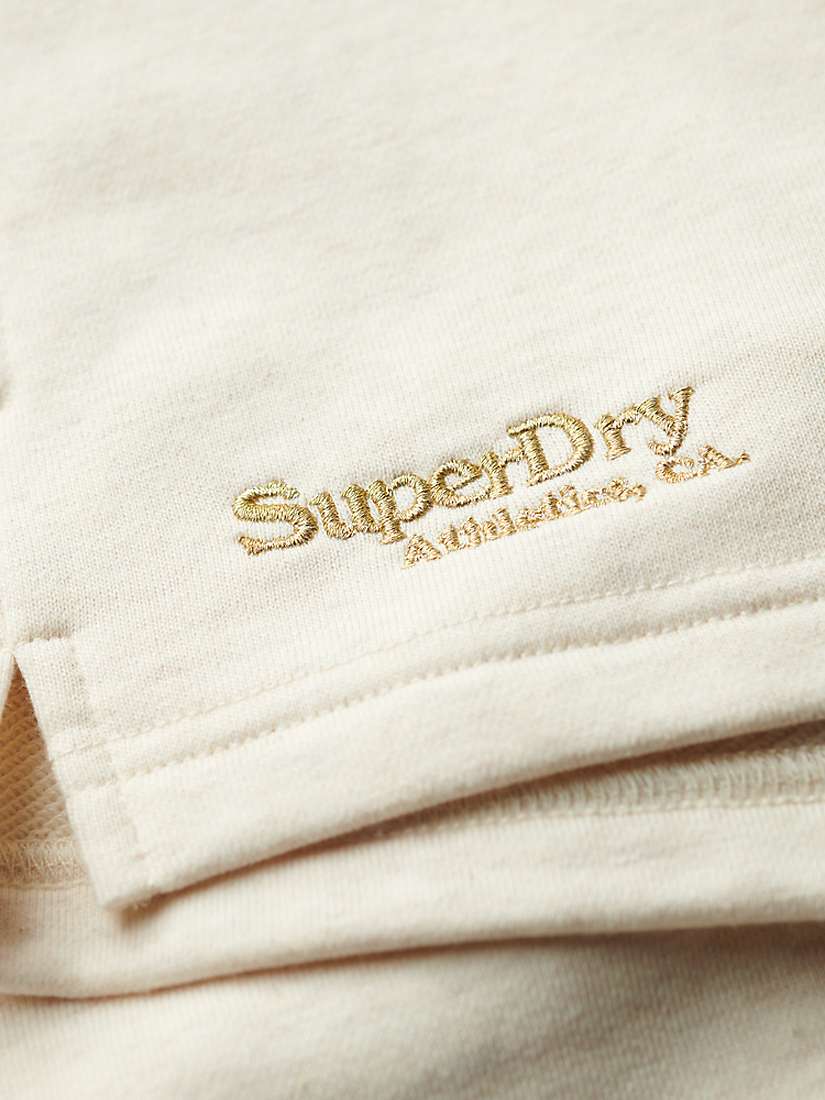 Buy Superdry Essential Logo Shorts, Light Oat Marl Online at johnlewis.com