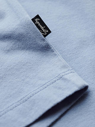 Superdry Essential Logo Long Sleeve Top, Navy/Rich Blue