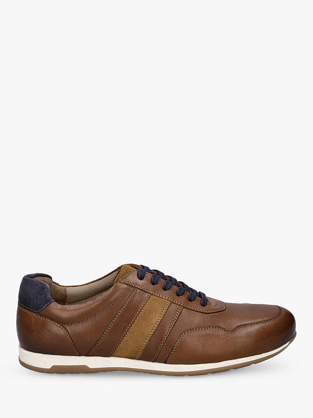 Josef Seibel Colby 02 Leather Trainers, Cognac