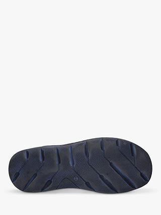Josef Seibel Maverick 05 Leather Footbed Sandals, Jeans, Blue