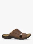 Josef Seibel Logan 21 Leather Sandals, Brown