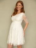 Tiffany Rose Esther Lace Maternity & Nursing Wedding Dress, Ivory