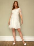 Tiffany Rose Esther Lace Maternity & Nursing Wedding Dress, Ivory