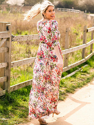 Tiffany Rose Maternity Lucy Empire Line Maxi Dress, Wildflower Garden