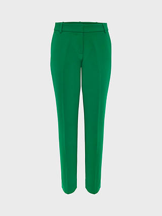 Hobbs Suki Tailored Trousers, Malachite Green