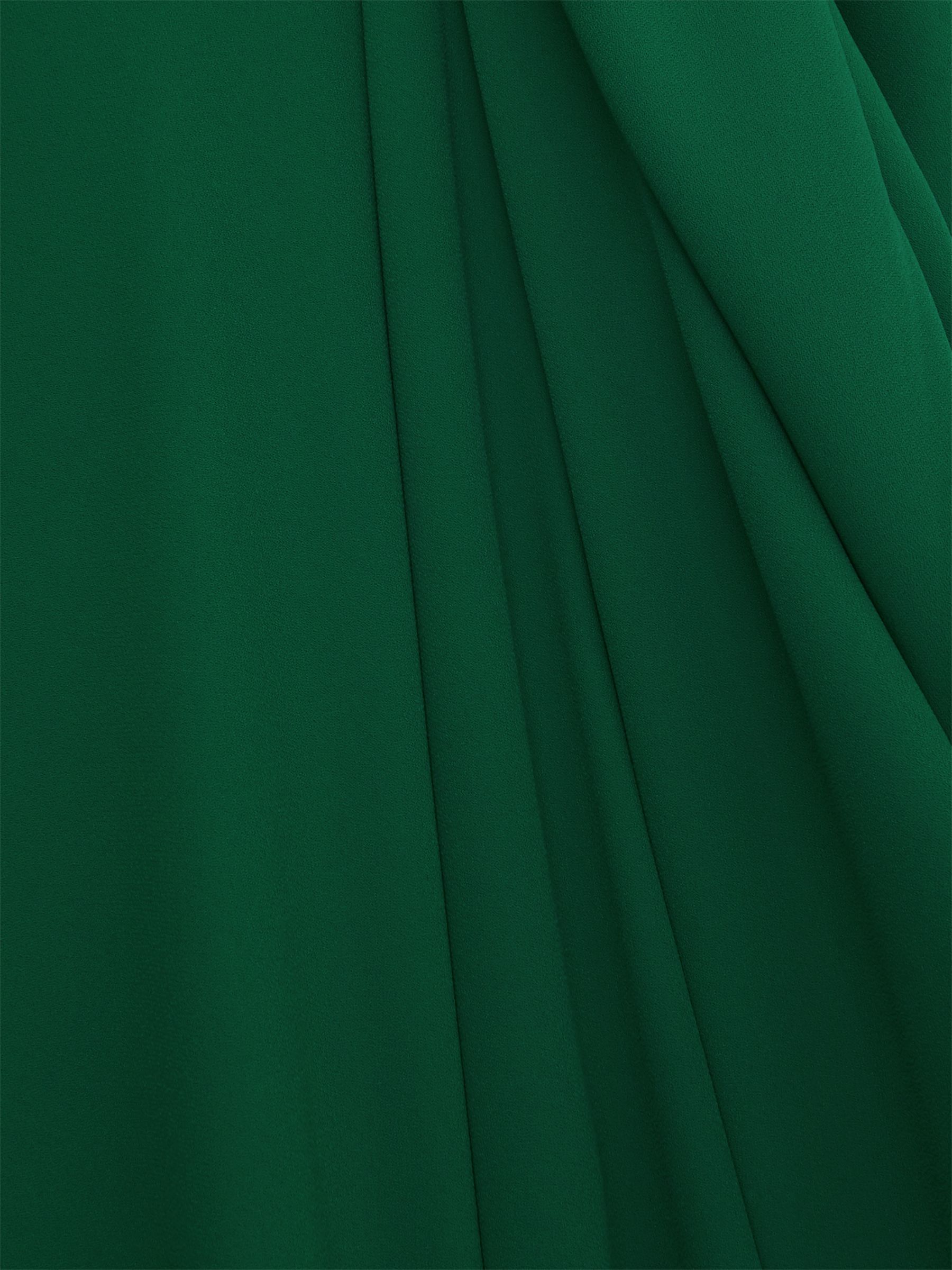 Hobbs Magnolia Belted Midi Dress, Green, 18