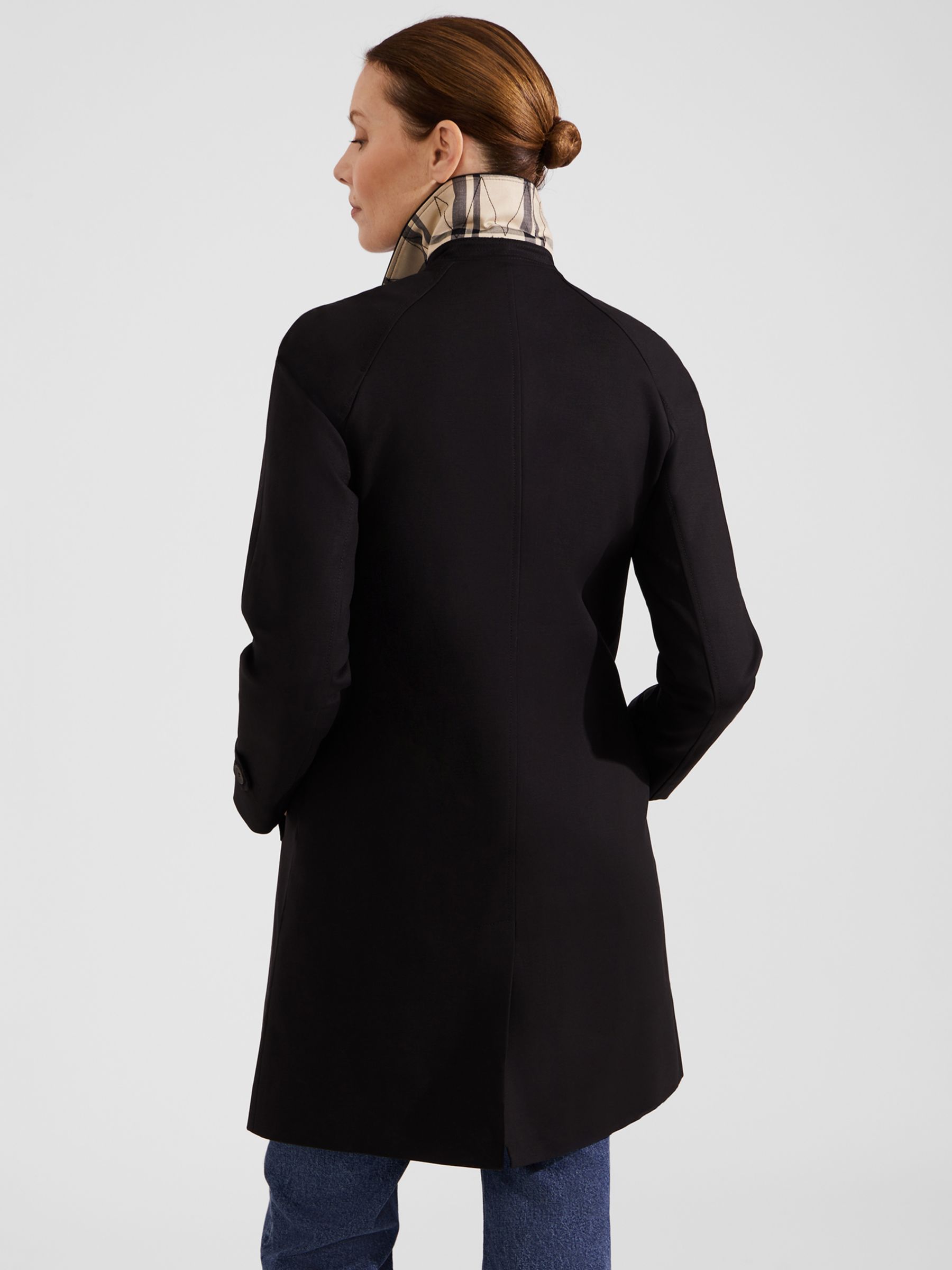 Hobbs Vivienne Trench Coat, Black