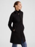 Hobbs Vivienne Trench Coat, Black