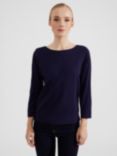 Hobbs Avia Cotton Top, Midnight Navy