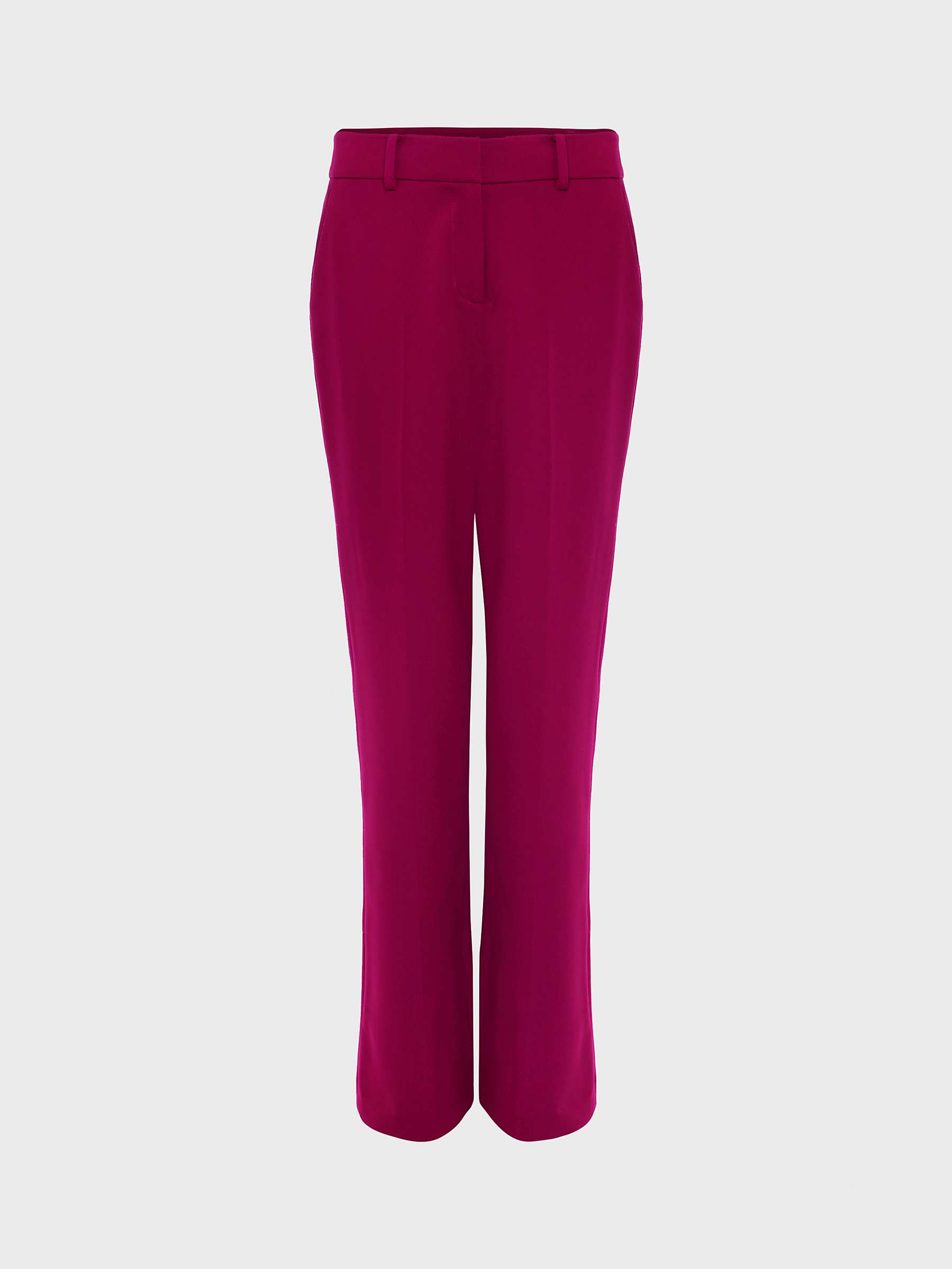Buy Hobbs Petite Nola Trousers, Bramble Purple Online at johnlewis.com