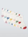 John Lewis Kids' Days of The Week Cotton Rich Socks, Multi